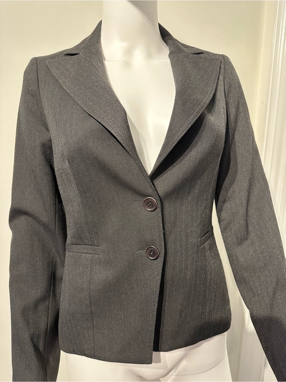 JACOB Tailored Black Blazer – Size 0/XS 🖤
